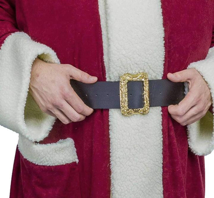 Festartikel Müller Nikolausmantel Weinrot in Waschsamt-Optik mit Schäfchenplüsch-Optik | Nikolaus |