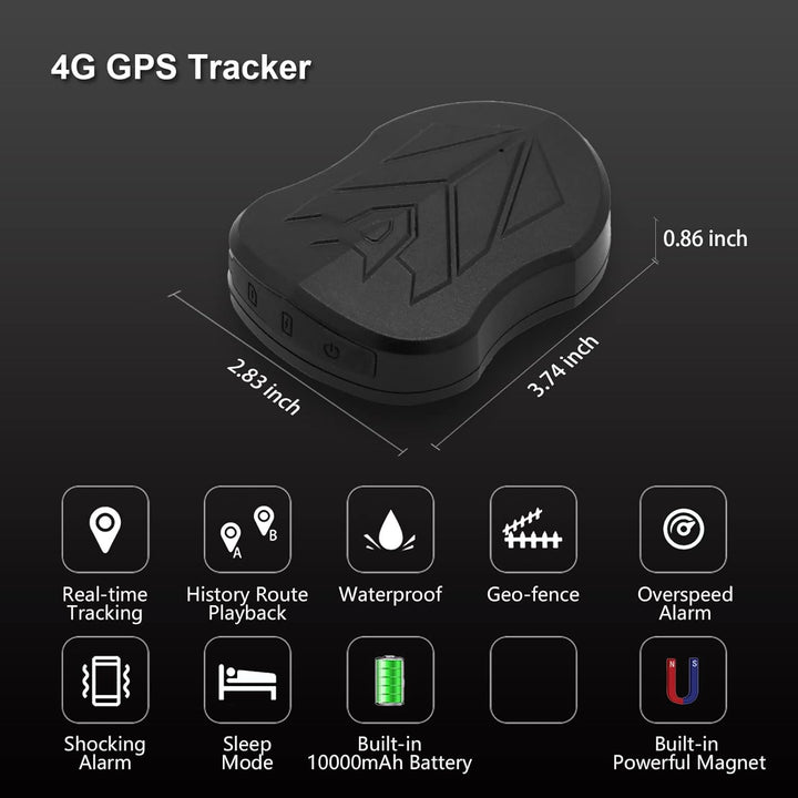 SinoTrack Auto-GPS-Tracker, ST-915L 4G GPS-Tracker-Ortung Echtzeit-Standortortungsgerät, Auto-Motorr