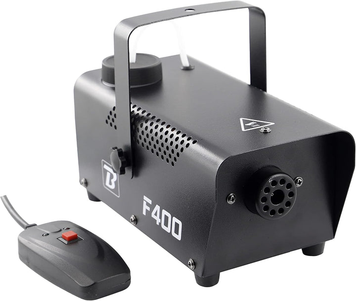 BOOMTONE Machine à fumée F400 noir & VARTA Batterien AA, Industrial Pro, Alkaline Batterie, 1,5V