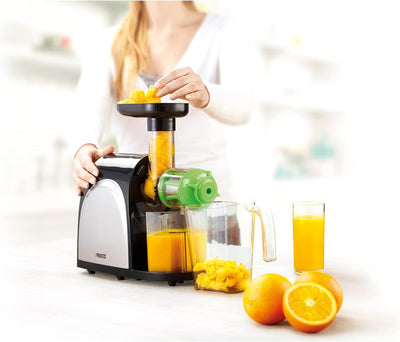 Princess 202041 VitaPure Slow Juicer – Kontinuierlich nachfüllbar – Hoher Saftertrag