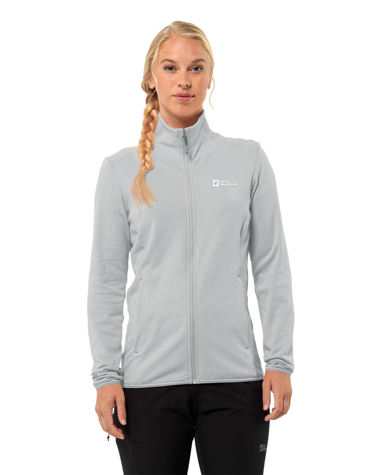 Jack Wolfskin Damen Kolbenberg Fz W Fleece-Jacke XS cool grey, XS cool grey