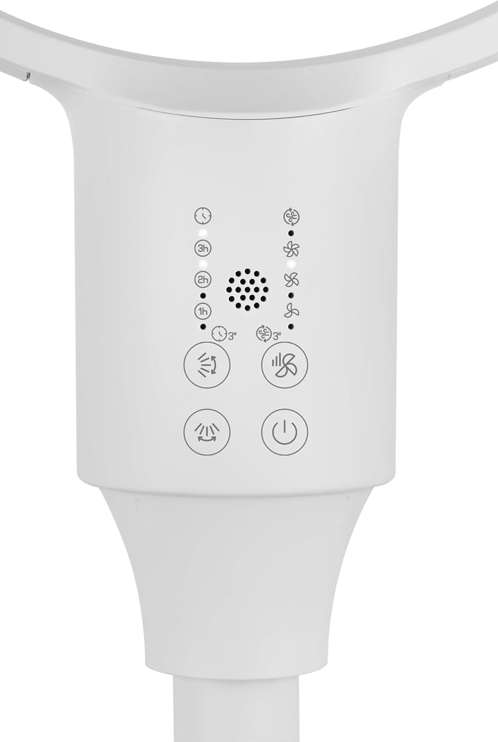 Beko - EFS7000CW - 2-in-1 Stand- und Tischventilator, 30 W, 4 Geschwindigkeitsstufen, Höhe und Neigu