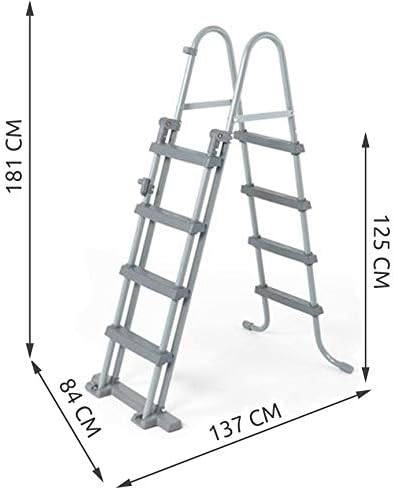 Bestway Poolzubehör Sicherheitsleiter, 122 cm, 122 cm