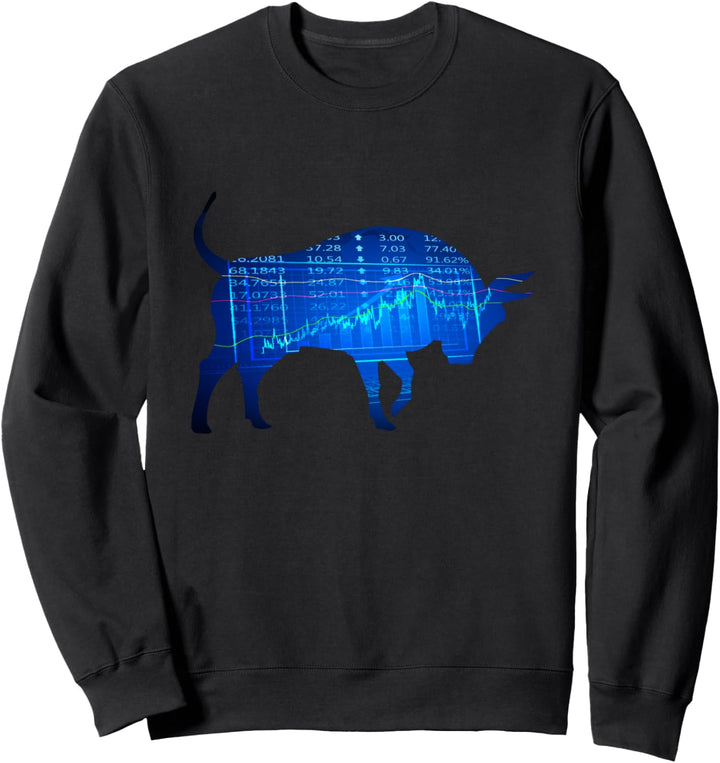 Bulle - Börse Investieren Aktien Trading Hausse Sweatshirt