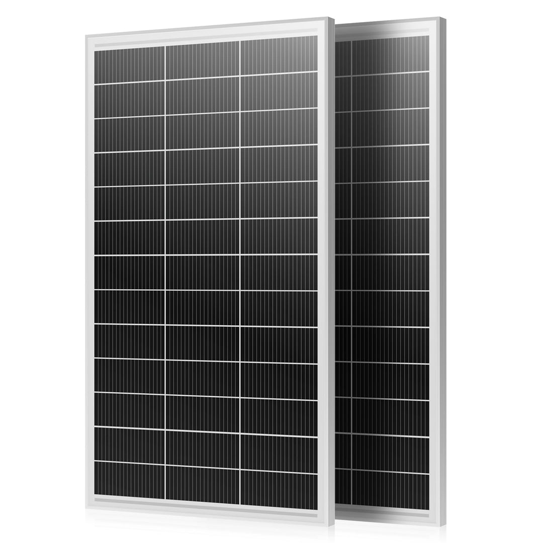 WERCHTAY 12V Solarpanel 400w Monokristallines, Solarmodul mit Hocheffizientes Aluminiumrahmen, SMBB