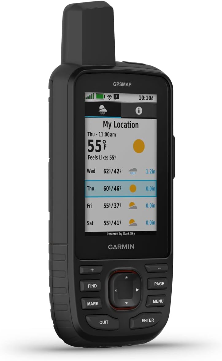 Garmin GPSMAP 67i,EU - - -, Schwarz / Orange