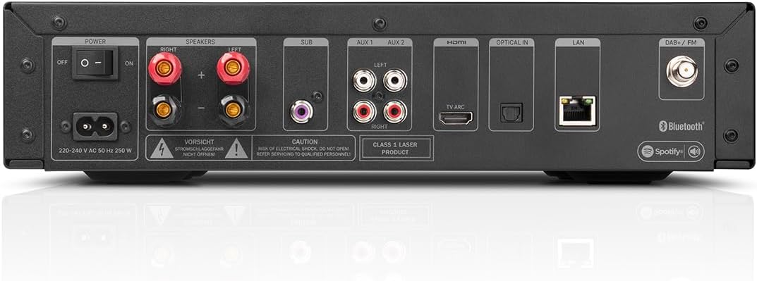 Teufel Ultima 40 Kombo 3 Power Edition - HiFi 2.1 Stereo System mit Mächtiger Subwoofer und CD Recei