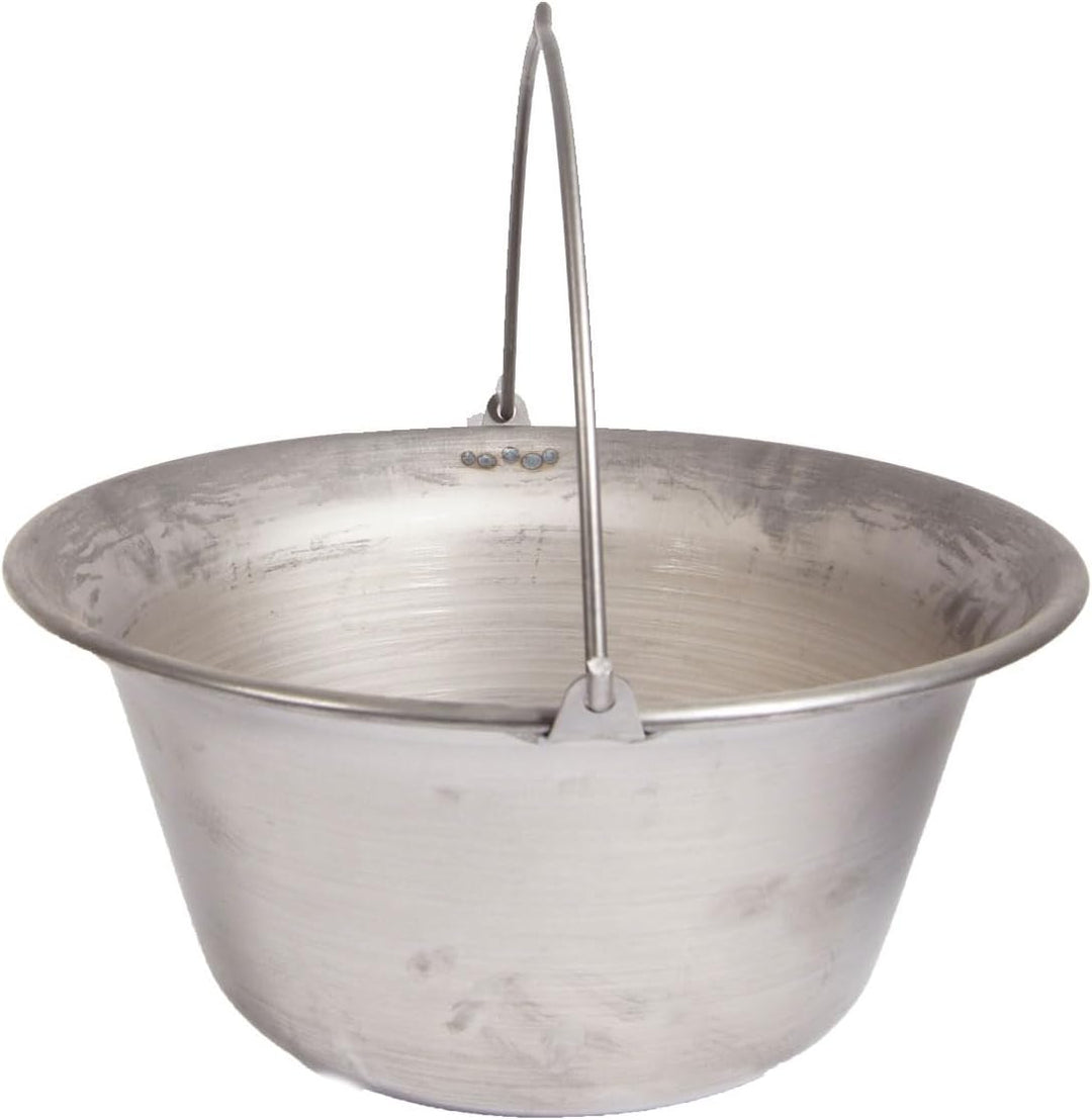 Ungarischer Gulaschkessel Topf Eisen Hordentopf Suppentopf Feuertopf Eisentopf 14 Liter