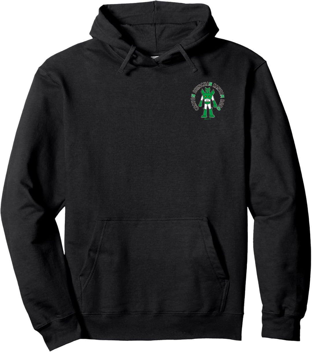 【Manga】Crayon Shin-chan Kantam Robot One Point Pullover Hoodie