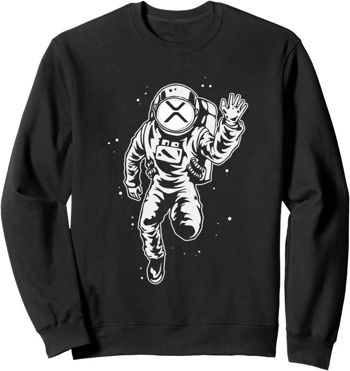 Ripple, Digital Asset XRP Token Blockchain Millionär Sweatshirt