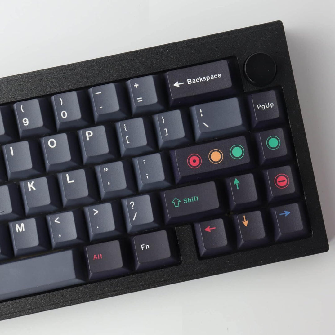 Keycaps PBT Keycaps 134 Tasten Cherry Profil Custom Keycaps mit 7u-Leertaste für ANSI(US) Layout Gat