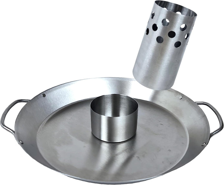 Hähnchenbräter für Backofen & Grill aus Edelstahl, Hähnchenhalter für Ofen, Bierdose Hähnchengriller