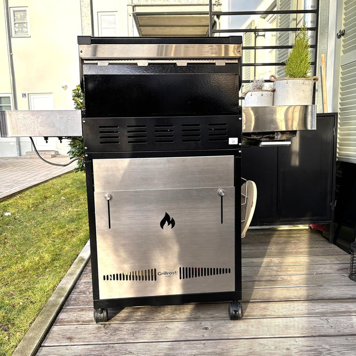 Grillrost.com Das Original Windabweiser passend für Rösle Videro G3 - Montieren und mehr Spass am Gr