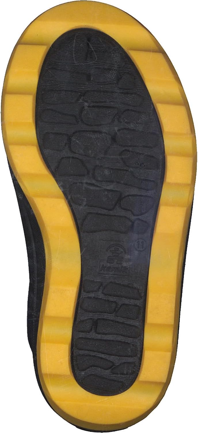 Kamik Unisex Kinder Waterbug8g Winterstiefel Blau Navy Citrus Nav 36 EU, Blau Navy Citrus Nav 36 EU