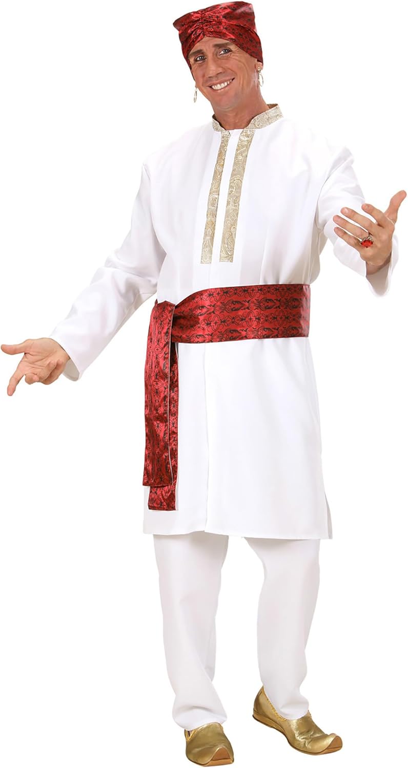 "BOLLYWOOD STAR" (tunic, pants, belt, turban) - (L), L