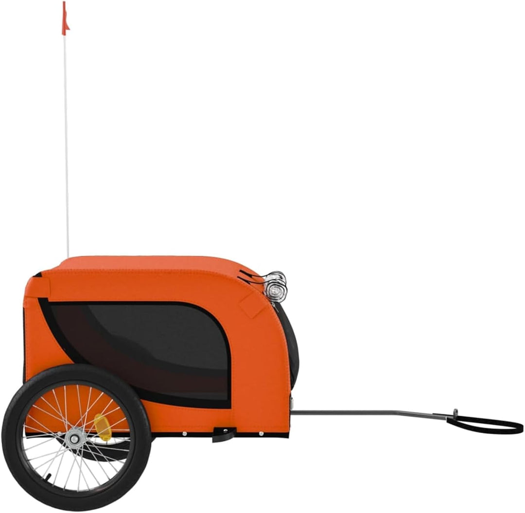 SECOLI Hunde Fahrradanhänger hundewagen hundebuggy Mit Reflektor Hundeanhänger für Fahrrad hundebugg