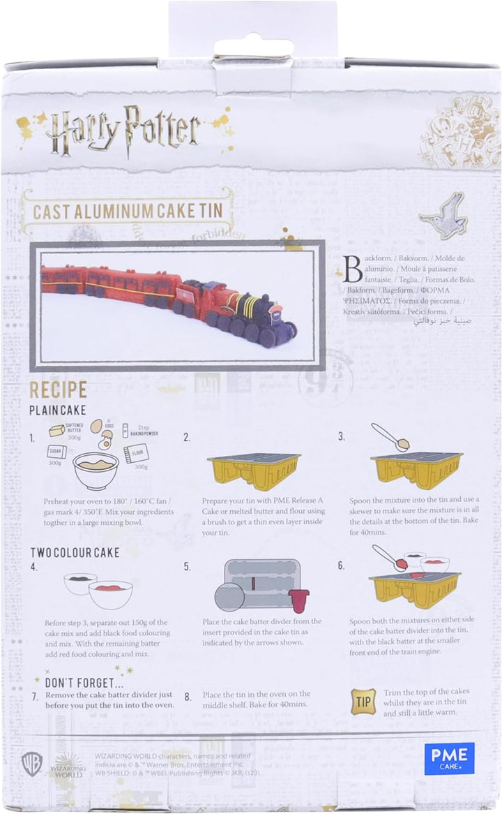 PME Harry Potter Kuchenbackform, 3er-set, Hogwarts Express Zug