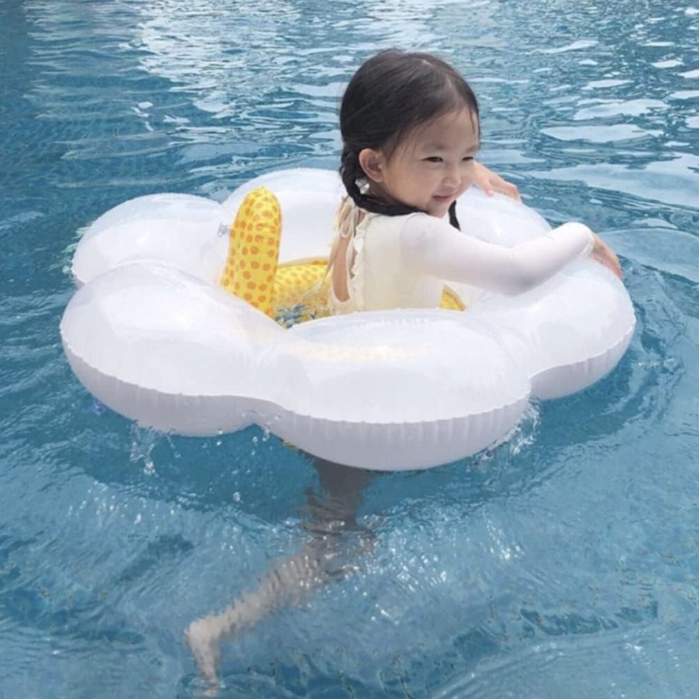 Baby Schwimmring Float, Baby Sun Flower Schwimmring Kinder Aufblasbarer Schwimmring Schwimmbecken Zu