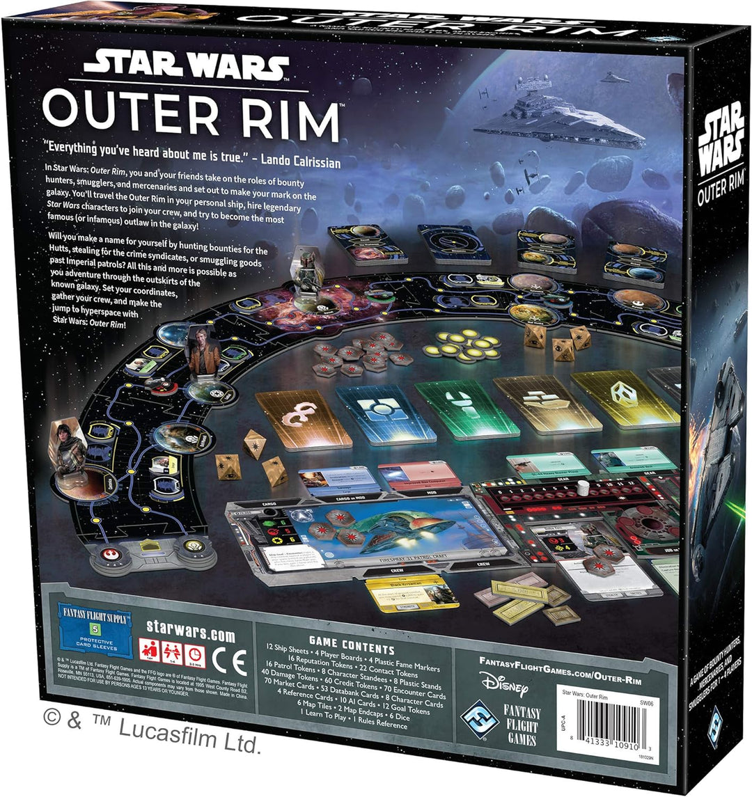 Fantasy Flight Games Star Wars: Outer Rim