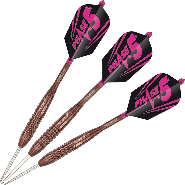 Unicorn Steel Tip Darts Barrels | Evolution Series Phase 1, 2, 3, 5 & 6 | Natural 90%, 95% & 97% Tun
