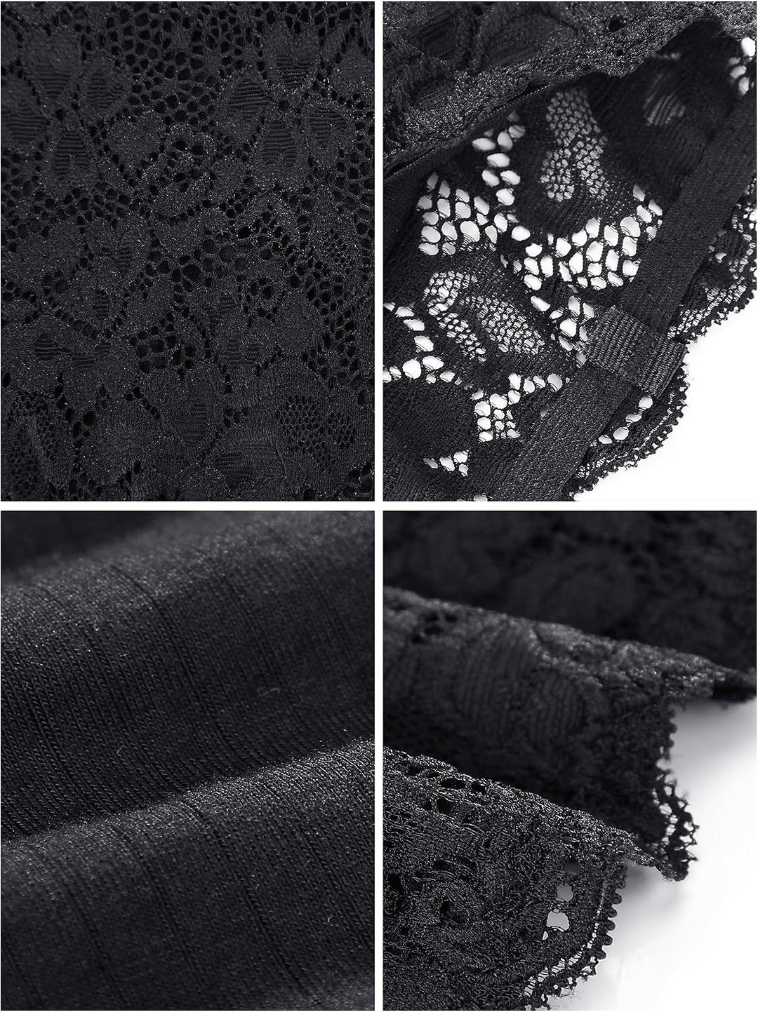 Boao Damen Tank-Tops, Blickdicht (3er Pack) M Schwarz, Dunkelbraun, Karamell, M Schwarz, Dunkelbraun