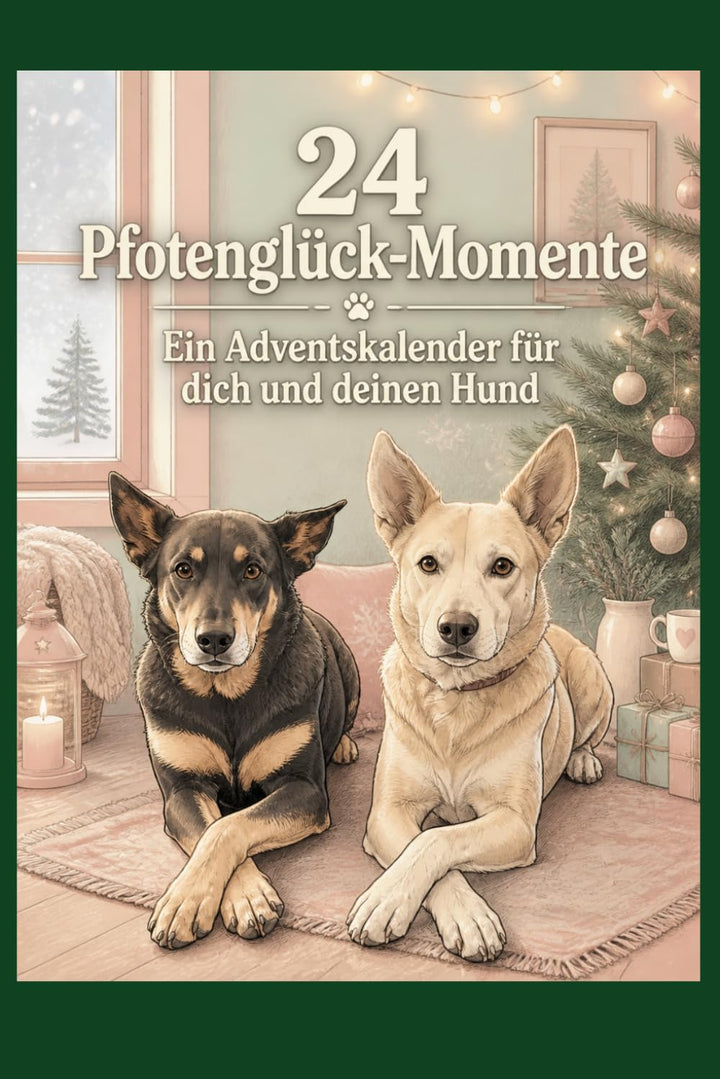 24 Pfotenglück-Momente – Ein Adventskalender für dich und deinen Hund (Achtsamkeit-Adventskalender,