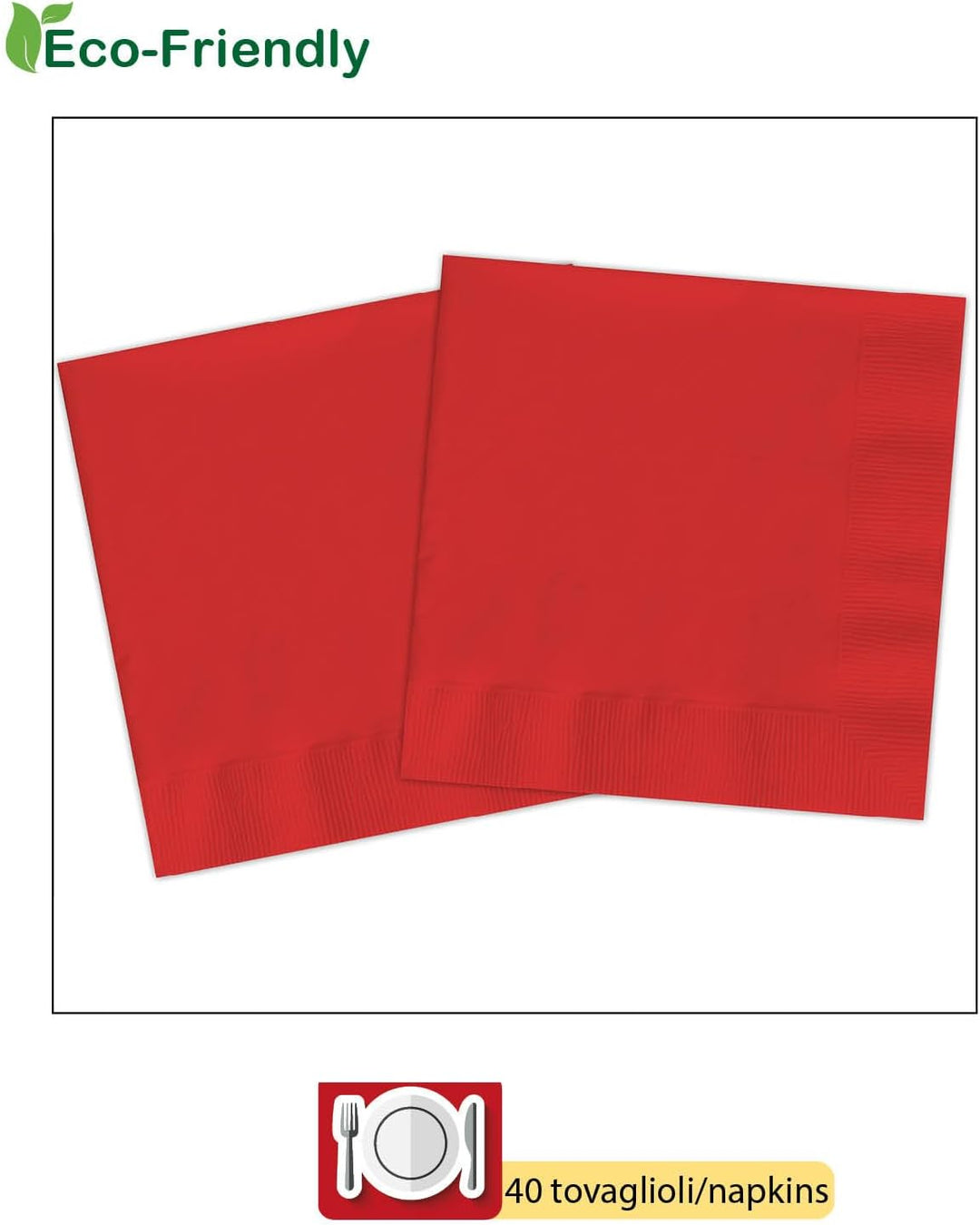 Partygeschirr Party-Set Flower Shape für 24 Personen (112 pcs: 24 Pappteller Ø23cm, 24 Pappteller Ø1