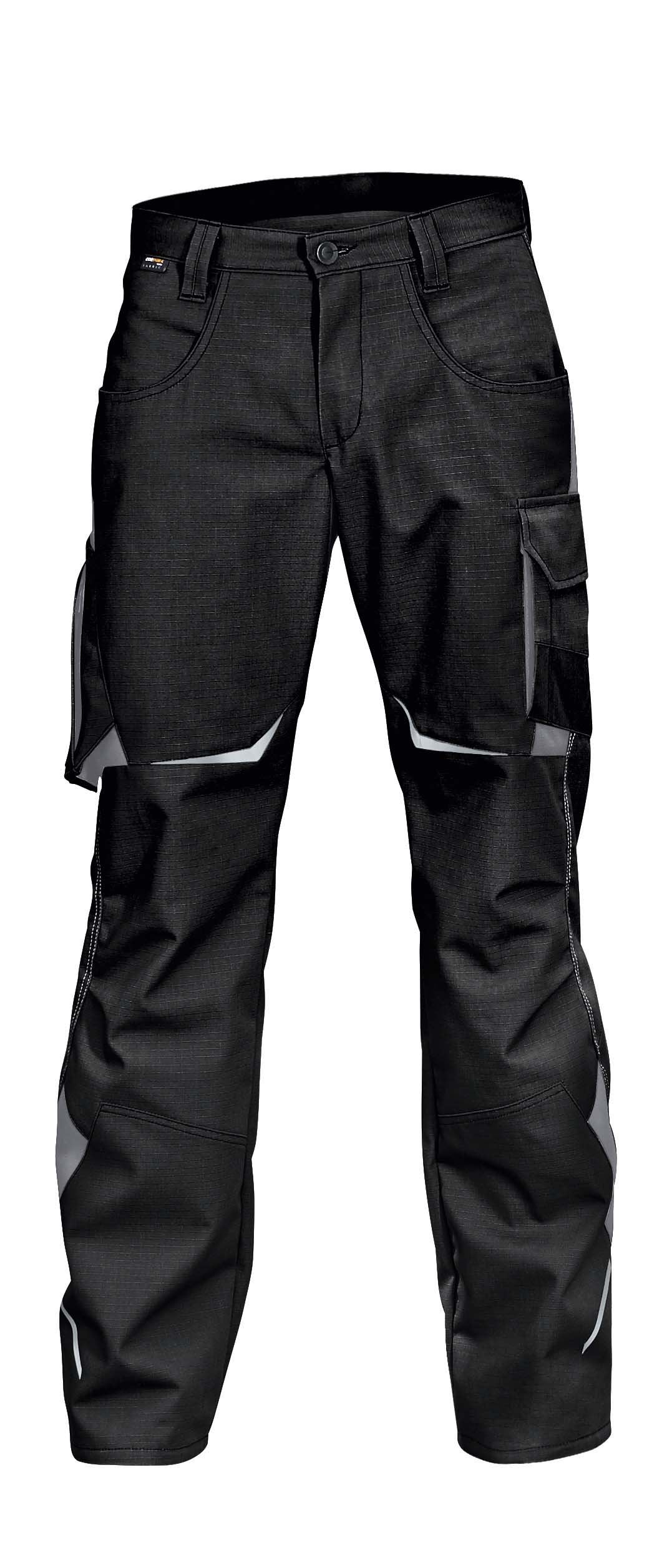 KÜBLER Workwear Unisex Hose Arbeit Hose Pulsschlag 25 Schwarz/Anthrazit, 25 Schwarz/Anthrazit