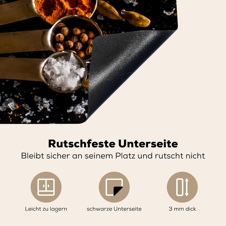 Herdabdeckplatte Einteilig Herdabdeckung Abdeckplatte für Ceranfeld Abdeckung Induktionskochfeld Auf