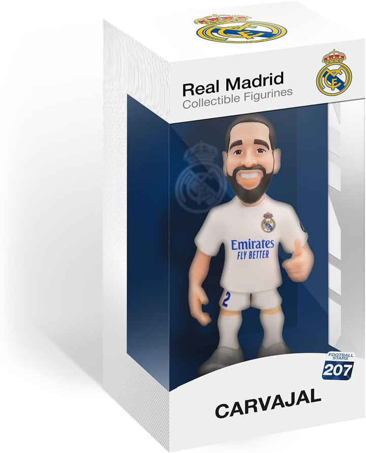 MINIX Sammelfigur MN18413, Real Madrid, Sammlerstück, 12 cm, Geschenkidee für Kinder und Erwachsene,