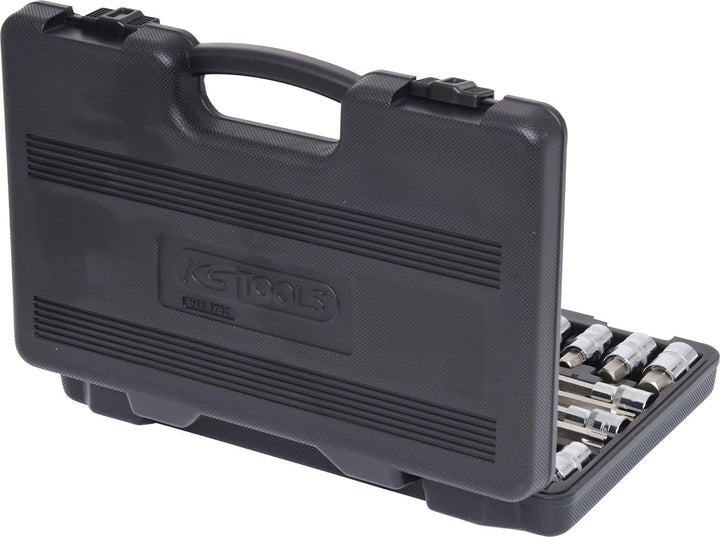 KS Tools 918.1752 1/2" CHROMEplus Bit-Stecknuss-Satz, 32-tlg.