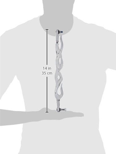 Kuryakyn 1072 Flame Shift Linkage für 1980-2019 Harley-Davidson Motorräder, Chrom Flamme, Flamme