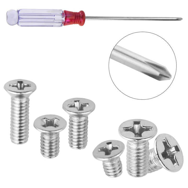 330 Stück 12 Arten M2 M2.5 M3 Laptop Notebook Schrauben Set Edelstahl Flachkreuz Linsenkopf Schraube