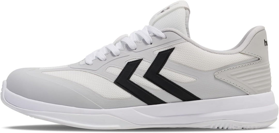 hummel Dagaz Iii Unisex Erwachsene Handball Sportschuh 36 EU White Black Grey, 36 EU White Black Gre