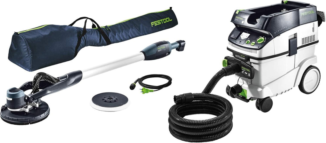 Festool Langhalsschleifer LHS-E 225/CTL36-Set PLANEX (mit Schleifteller, Transporttasche, Absaugmobi