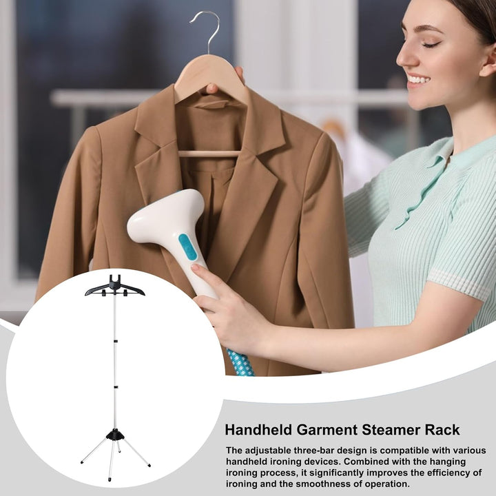 Steamer Stand Hanger Rack 62.99 Inches Clothing Organizer Portable Clothes Holder Easy Removal for H