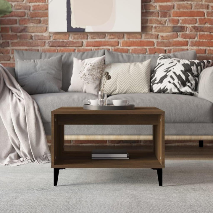 WIFESE 60x50x40 cm Couchtisch Beistelltisch Wohnzimmertisch Kleiner Tisch Wohnzimmer Coffee Table Co