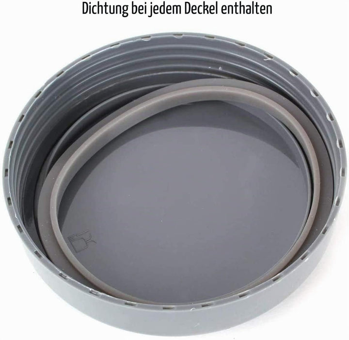 Wiederverschliessbare Becherdeckel und Klappdeckel zum Mitnehmen – Ersatzteile für 600 W und 900 W N