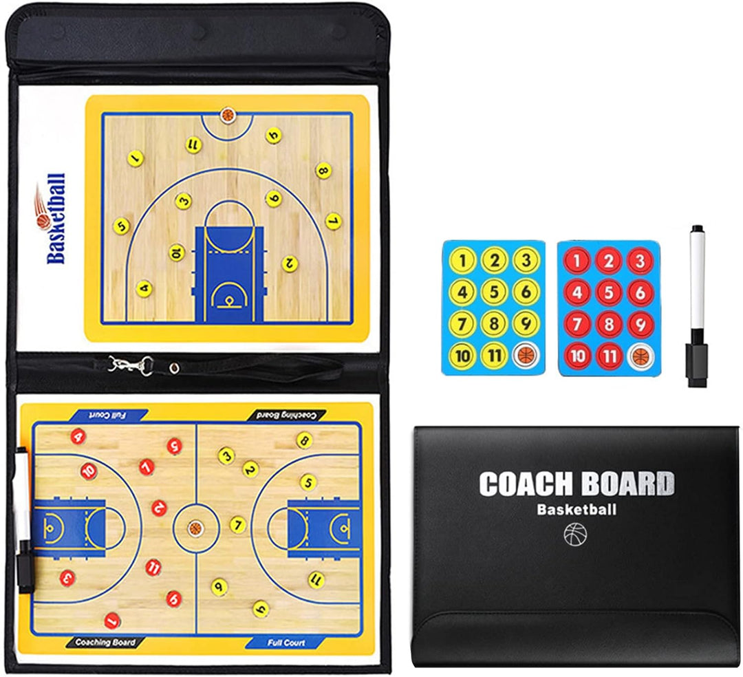 RoseFlower Basketball Taktikboard, Professional Basketball Taktikbrett Coach Board Magnetische Train