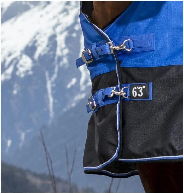 Equithème TYREX 1200D 'Aisance' High Neck 150g - C 165, 165