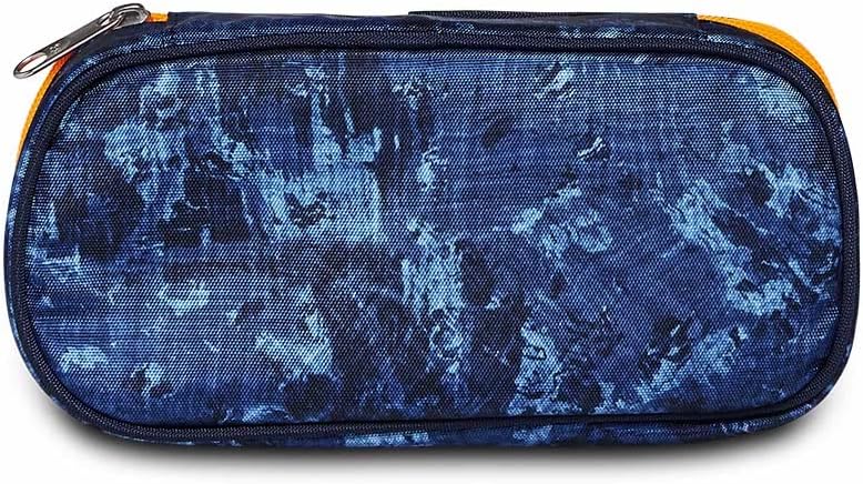 Seven Federmäppchen, Mäppchen, Mehrfarbig, nachhaltiges Gewebe, Federtasche für Schreibwaren, mit St