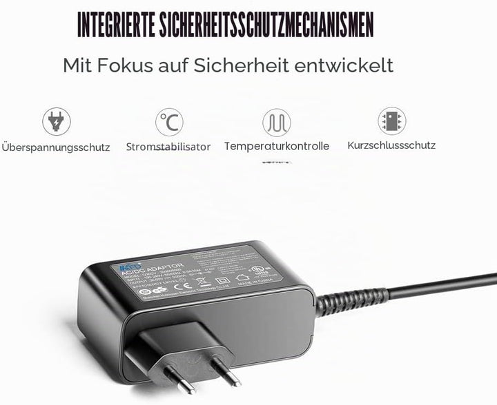 KFD Netzteil 30V 500mA Ladegerät Ladekabel für BuTure VC40 VC50 VC70 VC80 JR200 JR400 JR500 JR600 25