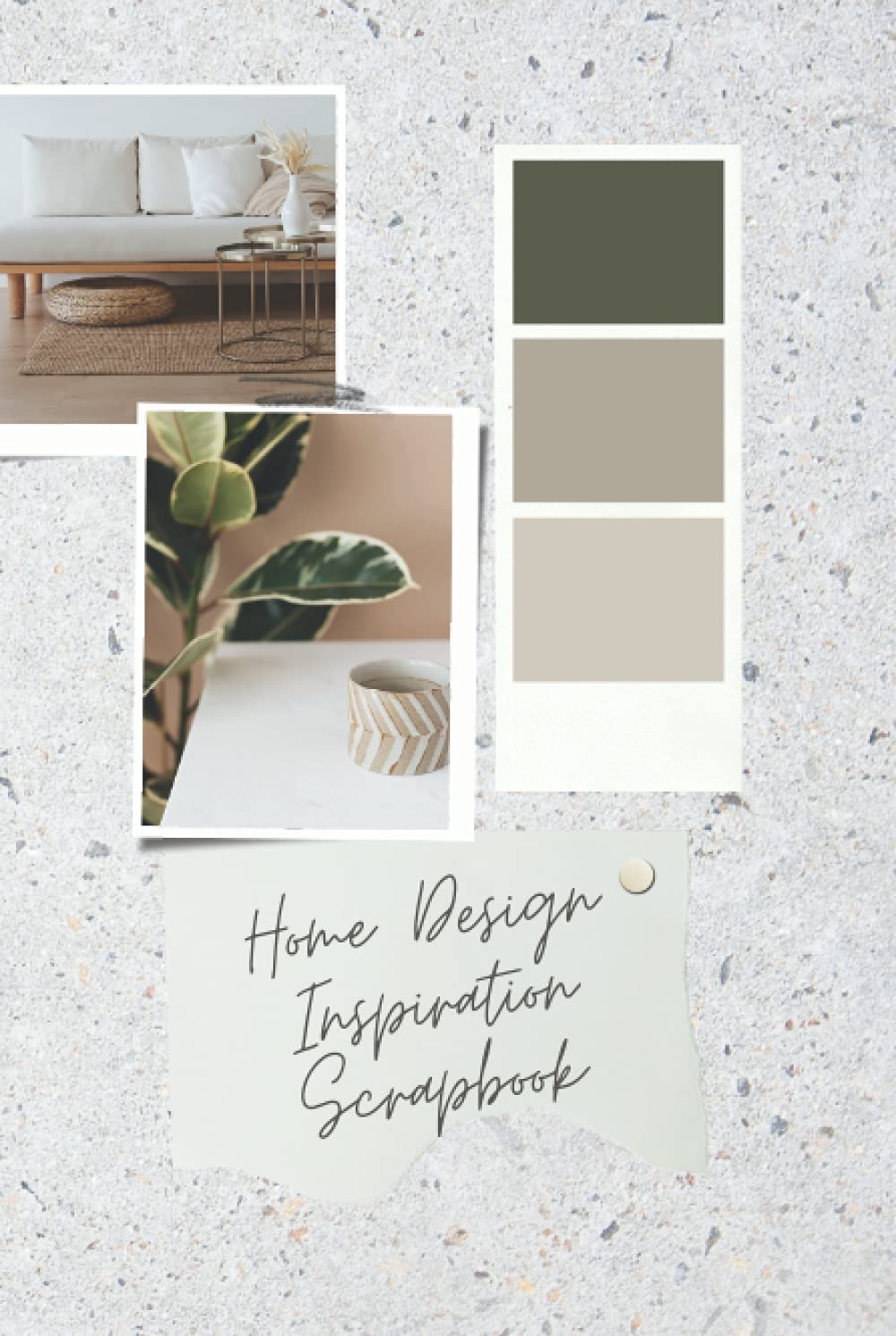 Home Design Inspiration Scrapbook: Premium Hardcover - 100 pages, Gebundenes Buch