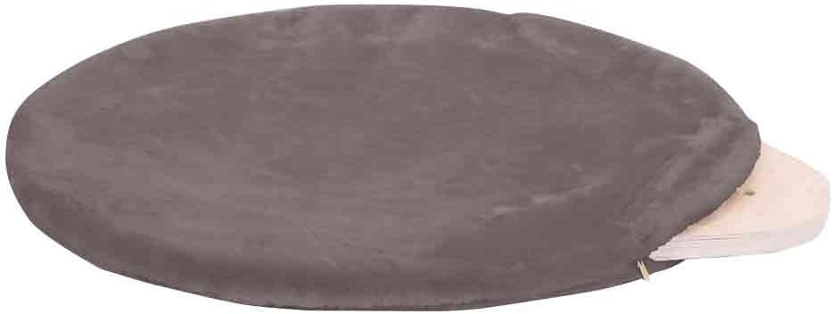 Nobby STARSYSTEM Mulde rund "DE LUXE" Multiplex warmgrau ø58 x 2,5 cm