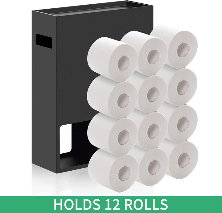 Toilettenpapierhalter Rollenhalter Klopapier Aufbewahrung Ersatzrollenhalter Organizer Badezimmer Se
