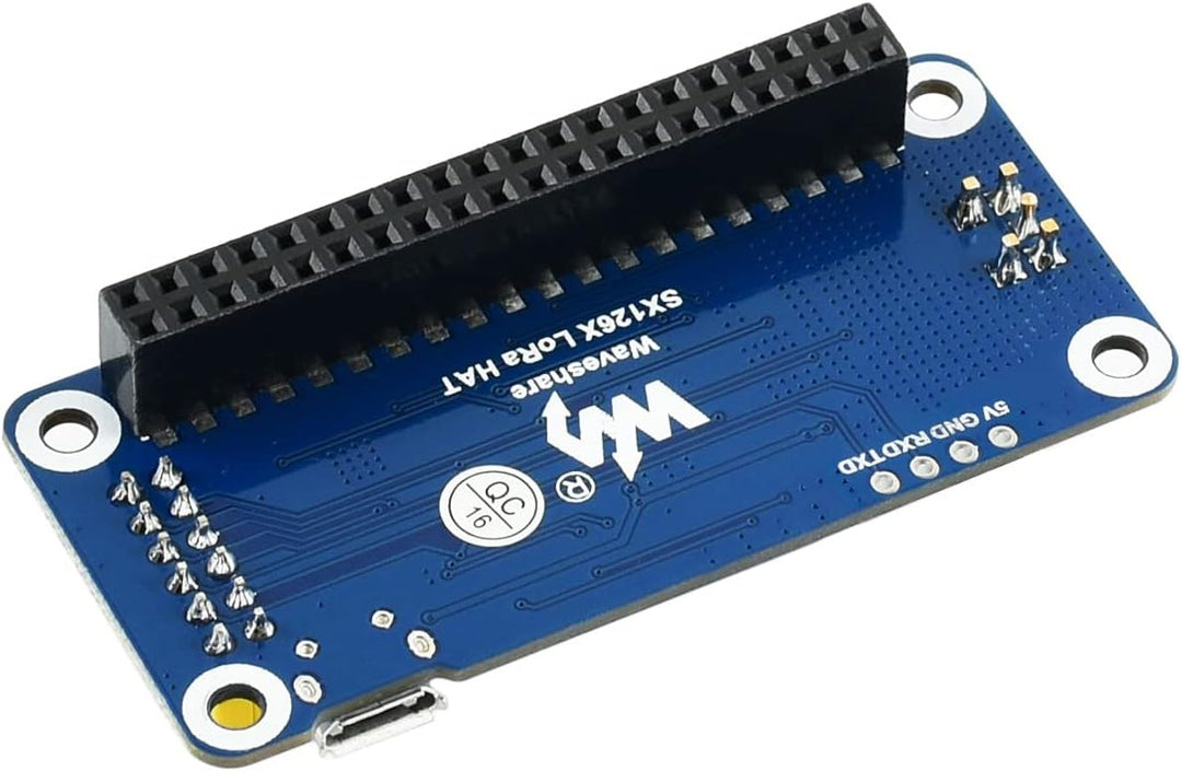 Waveshare SX1262 868M LoRa HAT, Compatible with Raspberry Pi, for Europe/Asia/Africa