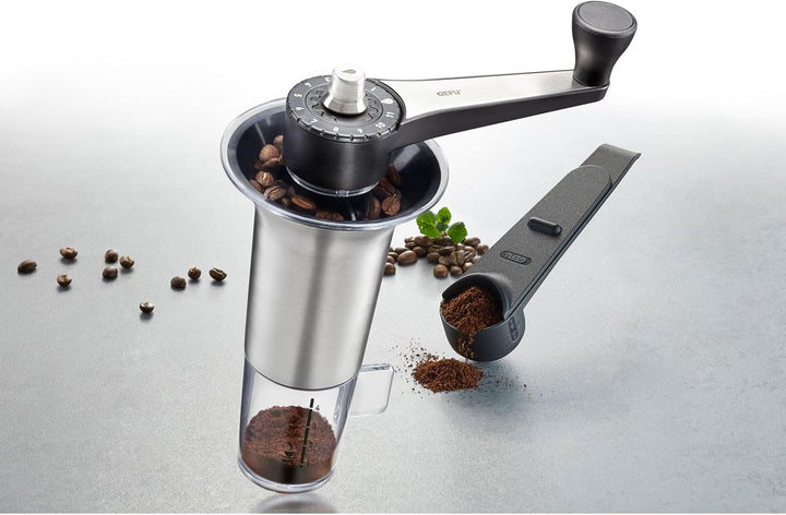 GEFU 16330 Kaffeemühle LORENZO + 16201 Kaffeemass MORENO, verstellbar