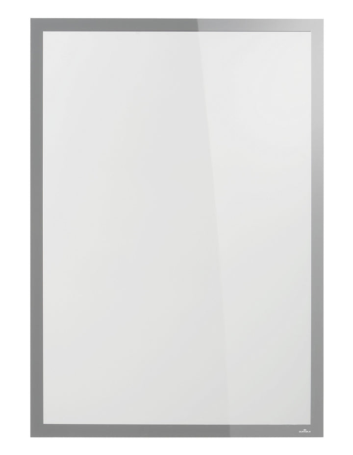 Durable Info-Rahmen Duraframe Poster Sun (70 x 100 cm, Plakatrahmen für Schaufenster) 1 Stück, silbe