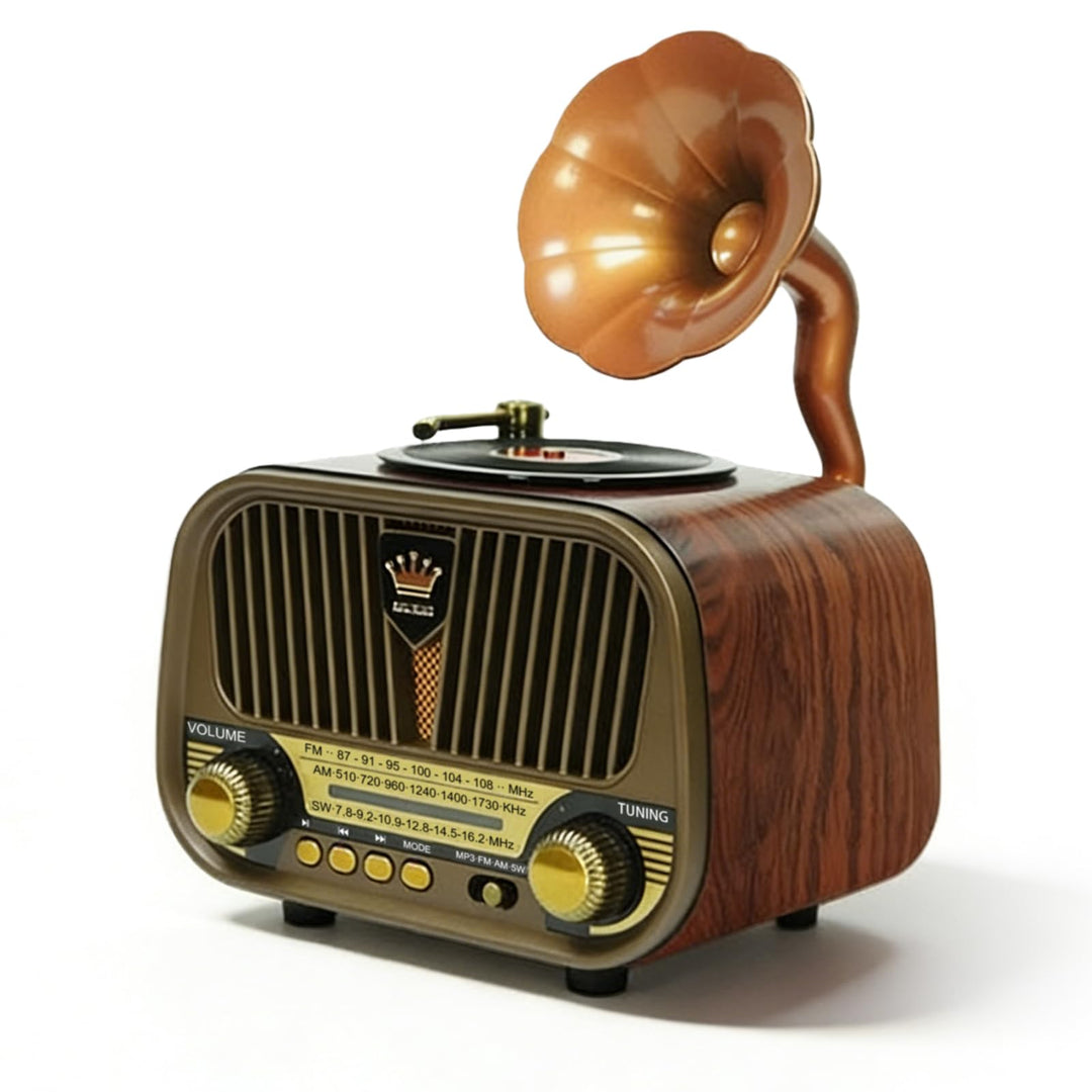 Retro Radio Mit Bluetooth, Nostalgie Radio Klein, Bluetooth Radios Retro, Für Wandern Camping Gesche