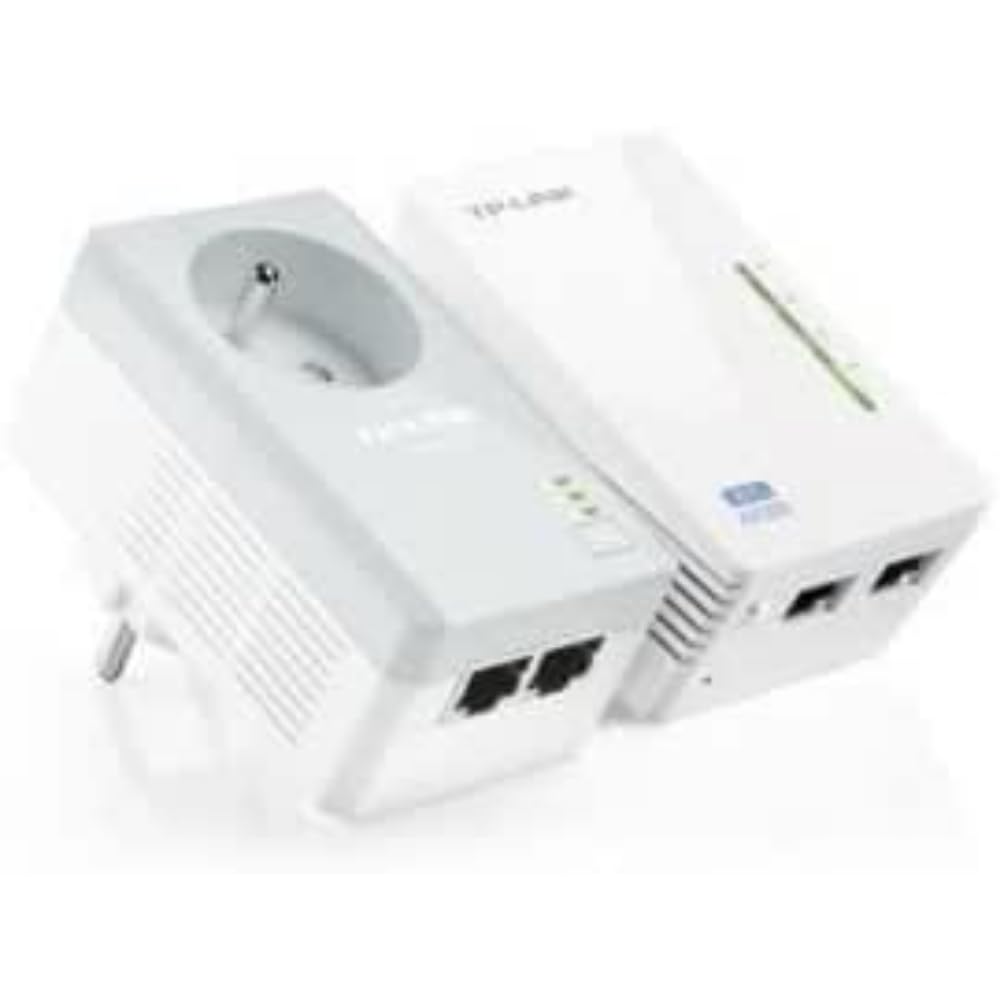 TP-Link TL Adapter-Set CPL weiss CPL WiFi 2 Powerline-Adapter, WLAN, AV500, N300 einzeln, 2 Powerlin